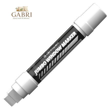 Popisovač CENTROPEN 9120 JUMBO Window bílý