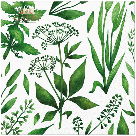 Ubrousky TaT 33x33cm Green cocktail