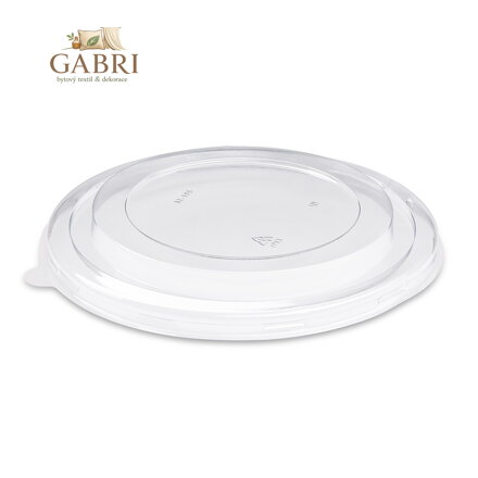 Víčko (rPET) průhledné pro papírovou misku O185mm - 50 ks