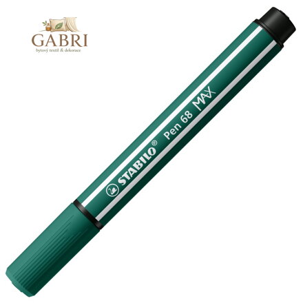Fix vláknový STABILO Pen 68 MAX tyrkysově zelený