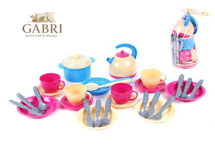 Sada nádobí 29ks 12m+ v síťce