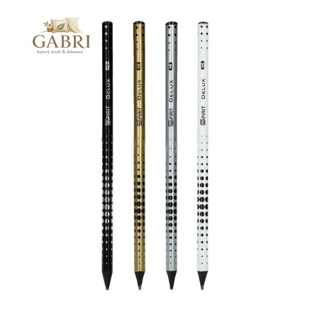 Grafitová tužka HB "Deluxe", černé dřevo