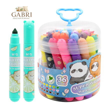 M&G Snadno omyvatelné vodoznaky pro potravinářské účely - sada 36 kusů