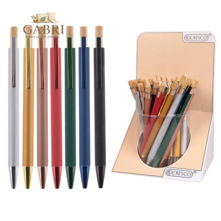 Pero kuličkové DIPLOMAT (mix /cena 1ks) modrá náplň