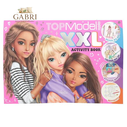 Kreativní kniha Top Model XXL Talita, Nyela, Louise