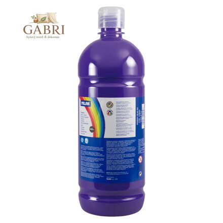 Barva temperová 1000ml fialová