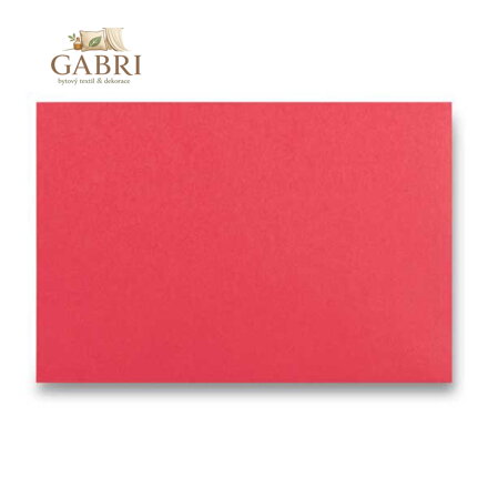 Obálka CF - C6 červená samolep. 120g (20ks)