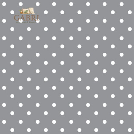 Ubrousky PAW L 33x33cm Dots Grey