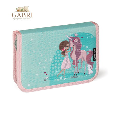 Penál 1-posch. BagMaster DOPI 23 B - Jednorožec