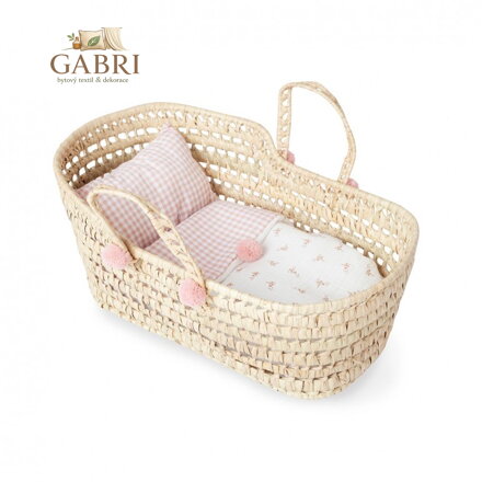 Košík pro uložení panenky do 42 cm