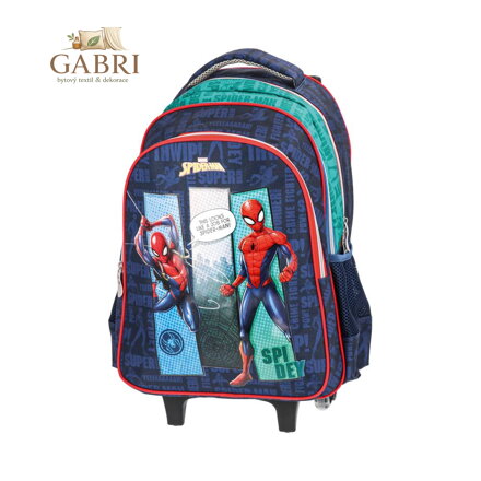 Školní batoh na kolečkách URBAN - Spider Man