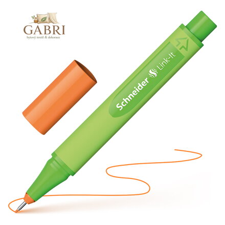 Popisovač Schneider Link-It 0,4 mm oranžová