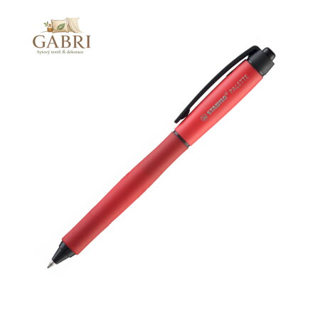 Roller gelový STABILO PALETTE F/0,4 mm, červený