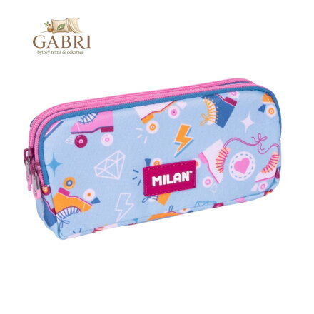 Pouzdro na pera MILAN 3-zipové, série Roller 2