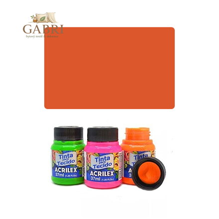 ACR Barva na textil 37ml, Carrot 576