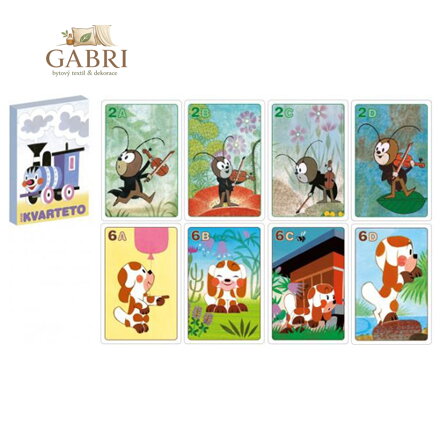 Karty hrací - Kvarteto - Akim Mašinka