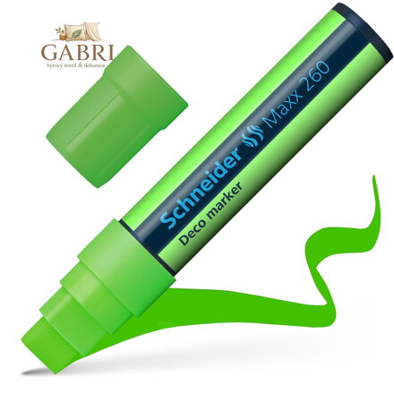 Křídový popisovač Schneider Maxx 260 - zelený