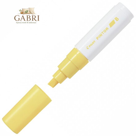 Pintor, PO, Broad, akrylový popisovač žlutá