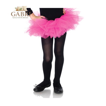 Dětská sukně - organza, růžová