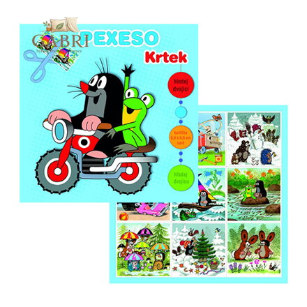 Pexeso Akim - Krtek s Maxi kartičkami