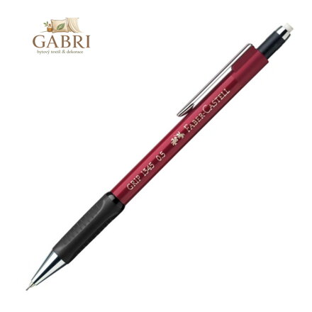 Mechanická tužka FABER-CASTELL Grip 1345 - červená 0,5 mm