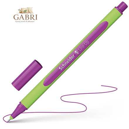 Popisovač Schneider Line-Up 0,4 mm tmavě fialová