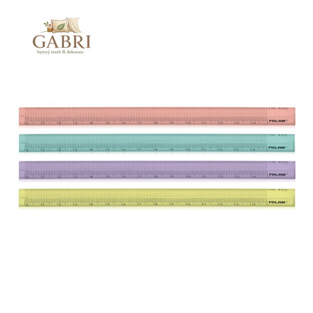 Pravítko trojhranné MILAN New look 15 cm