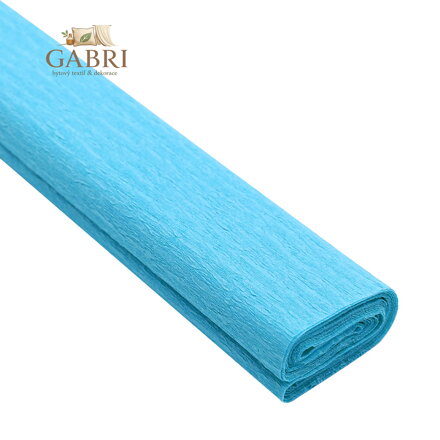 Krepový papír JUNIOR 200x50 cm - belasý 19