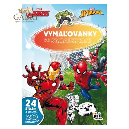 Omalovánka JM A4 - AVENGERS & SPIDER-MAN