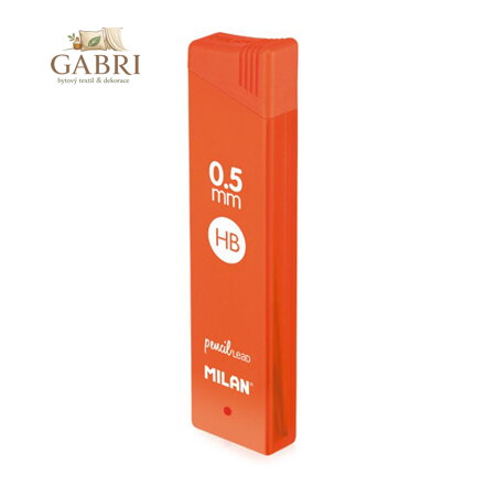 Grafitové tuhy MILAN HB 120 ks / box x 0,5 mm