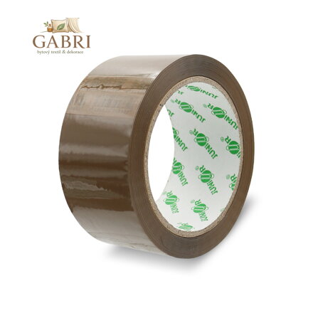 Lepicí páska 48mm x 66m - hnědá 50mic
