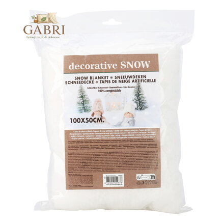 Sněhová přikrývka 100 x 50 x 1 cm