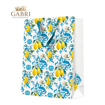 Dárková taška big 30x41x12 cm Sicilian Floral Whimsy