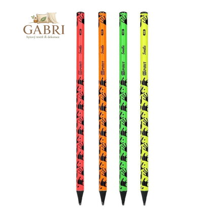 Grafitová tužka HB "Smile", černé dřevo