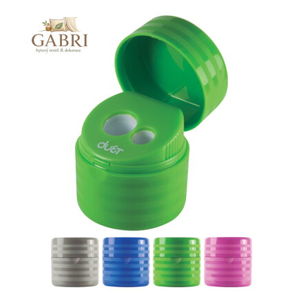 Ořezávátko MILAN Duet dvojité s nádobkou