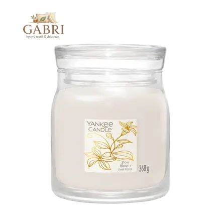 Svíčka Yankee Candle - SLOW BLOOM, střední