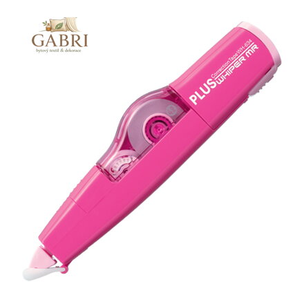 Korektor páska PLUS WH-634 /4,2 mm x 6 m/ růžový