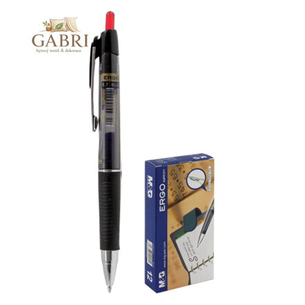 Pero gelové M&G AGP-01371, 0130i  červené