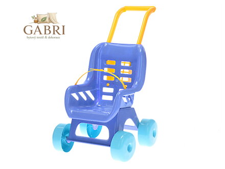 Kočárek Buggy plastový fialový