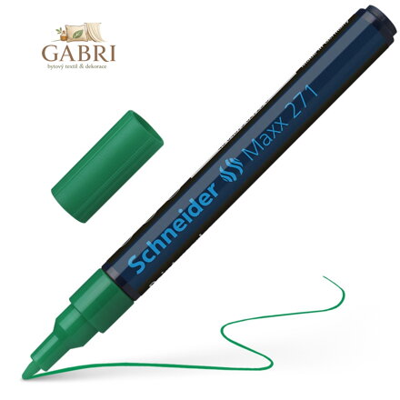 Popisovač lakový Schneider Maxx 271 - zelená