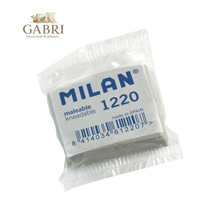 Guma trhací MILAN, speciální na grafitové tužky a uhlíky /1ks