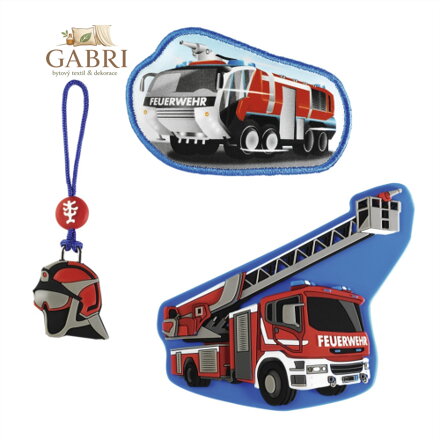 Doplňkový set obrázků MAGIC MAGS Požárníci k aktovkám GRADE, SPACE, CLOUD, 2v1 a KID