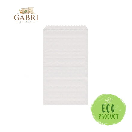 Lékárenské papírové pytle bílé 13 x 19 cm /2000ks/