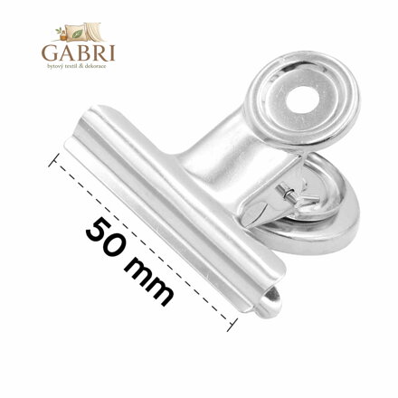 Klip pružinový 50 mm s magnetem