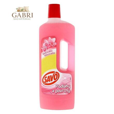 Savo na podlahy a povrchy, vůně květin 750 ml