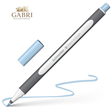 Schneider Paint-it 070 Štětec F - modrý pastel