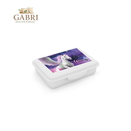 Box na svačinu s přihrádkou Pegas