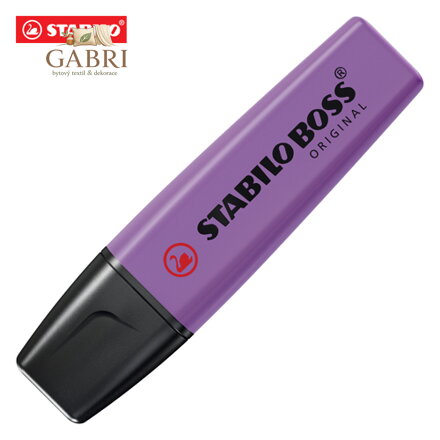 Zvýrazňovač STABILO BOSS ORIGINAL levandulový
