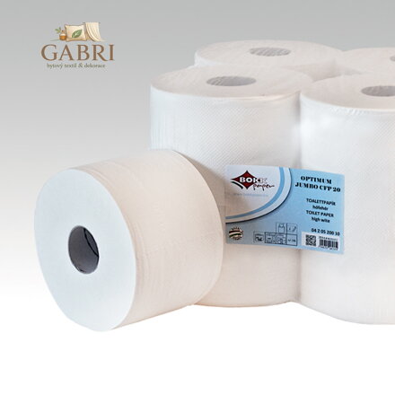 Toaletní papír Jumbo Optimum, 2-vrstvý, 6 ks/ bal