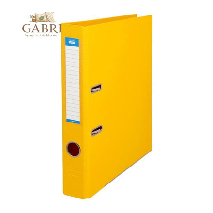 Pákový pořadač Office A4 50 mm - žlutý